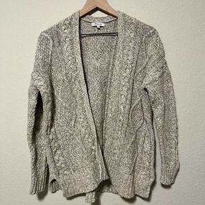 Madewell Cable Knit Cardigan Beige/Cream Small #2